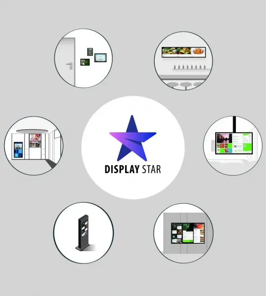 Digital Signage-Software Display Star von Komma,tec redaction