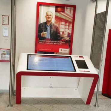 Digital Signage bei der Hamburger Sparkasse