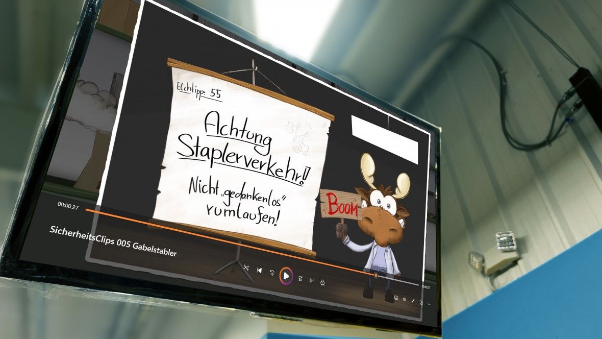 Sicherheitshinweise im Lager
