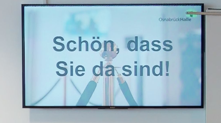 Das Digital Signage Konzept in der OsnabrückHalle
