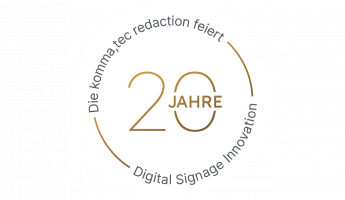 20 Jahre komma,tec redaction
