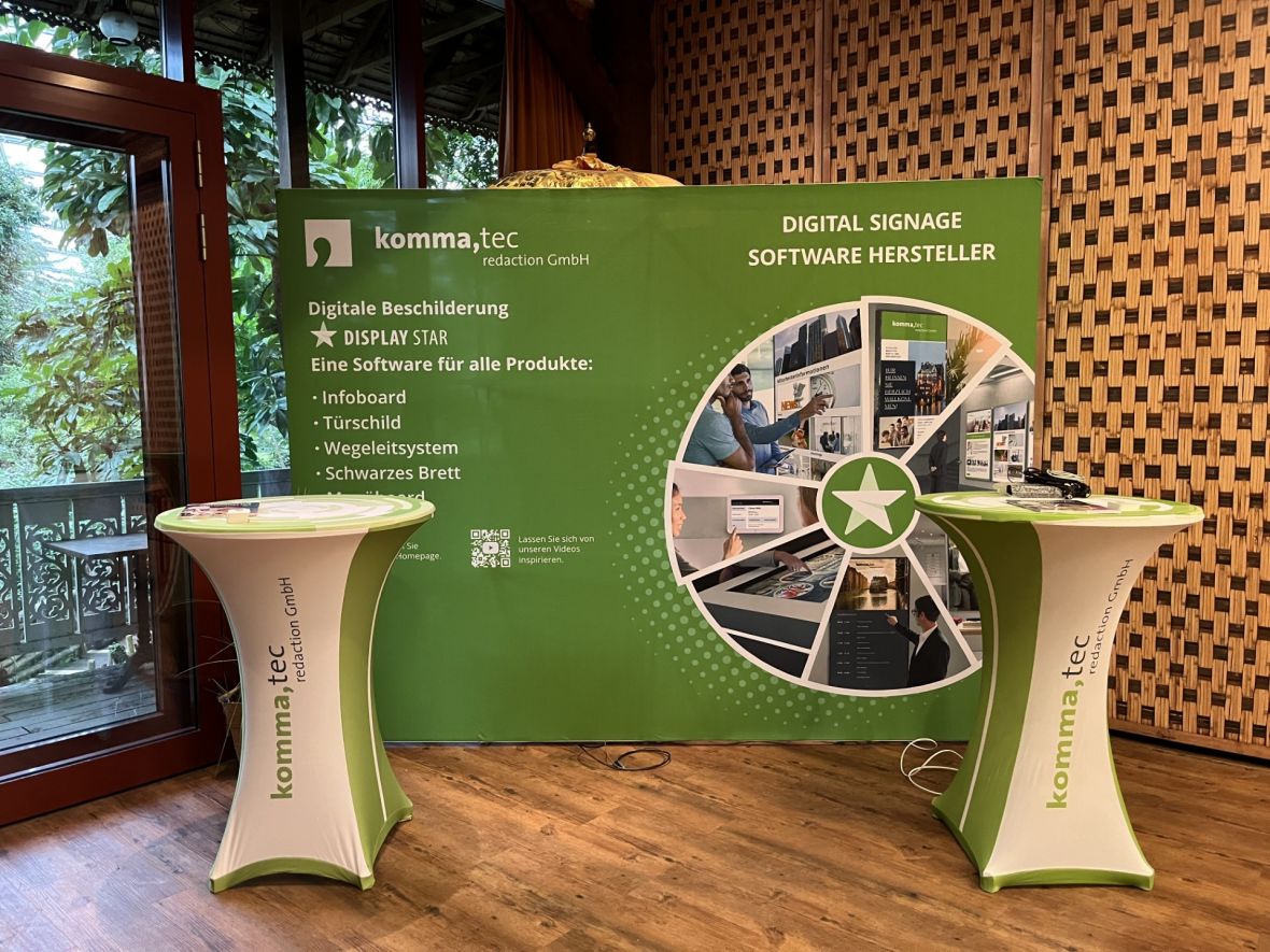 komma,tec red auf dem Isimko Infotag 25