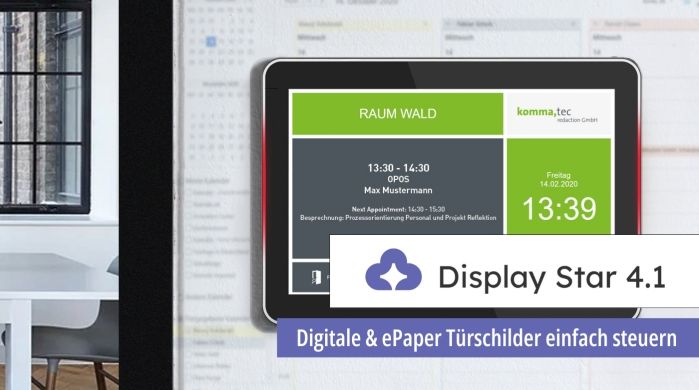 Software für digitale Türschilder & ePaper-Displays