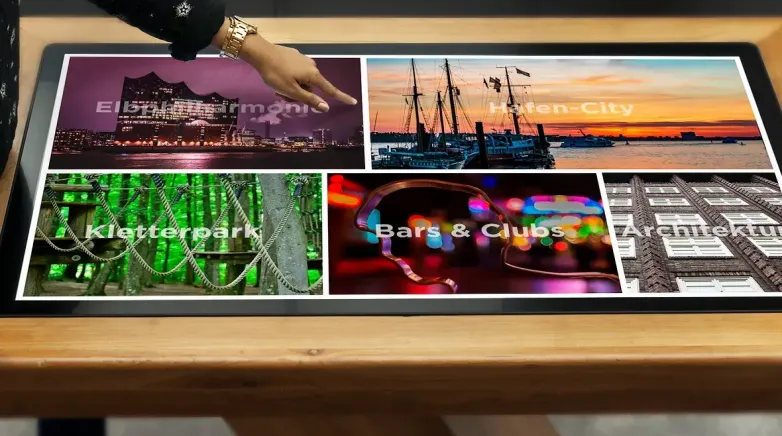 Digital Signage Touch Lösungen