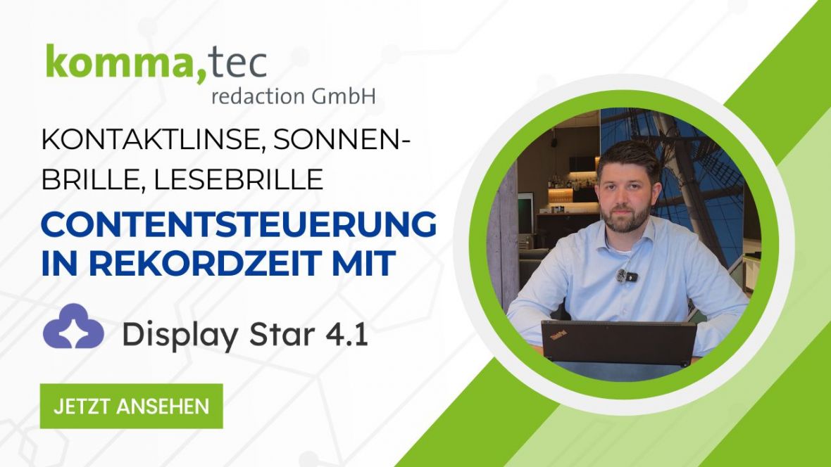 Content Steuerung in Rekordzeit mit Display Star