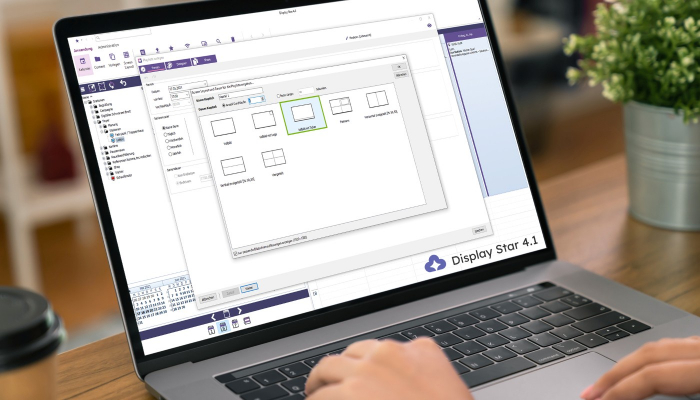 Digital Signage Software Dashboard Display Star
