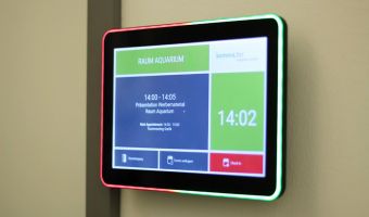 Digitale Türschilder mit Kalenderanbindung
