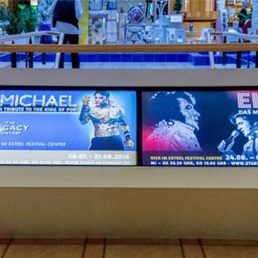 Digital Infoboards für das Estrel Hotel Berlin