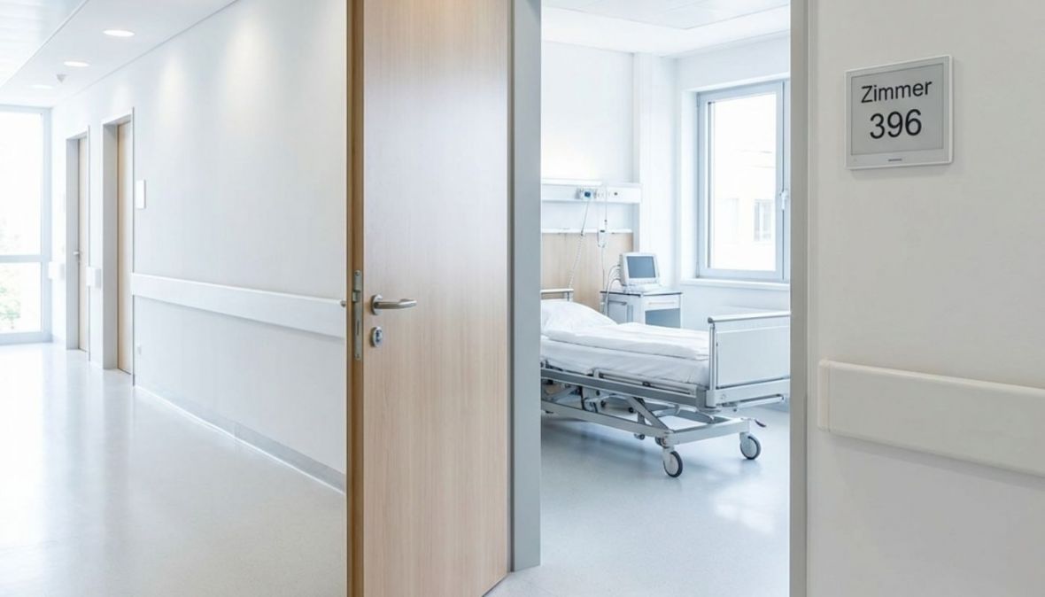 Beschilderung von Behandlungsräumen