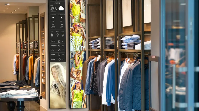 Werbedisplays am Point of Sale