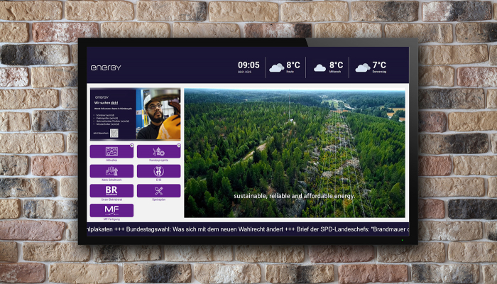 Digital Signage Produkte und Displays