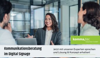 Entdecken Sie, wie Ihre Unternehmenskommunikation mit Digital Signage effektiver wird