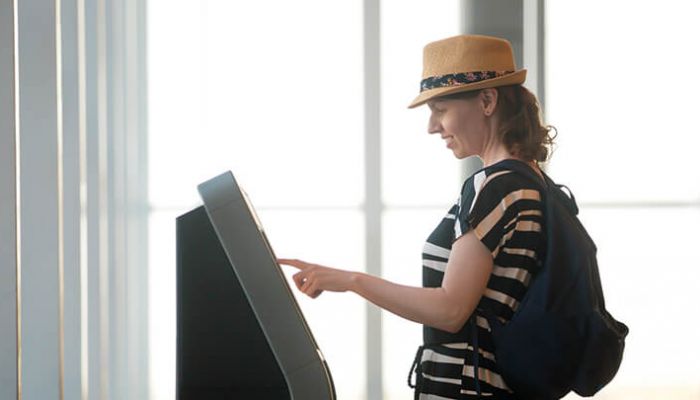 Touch-Infoterminals für eine bequeme Besucherinformation