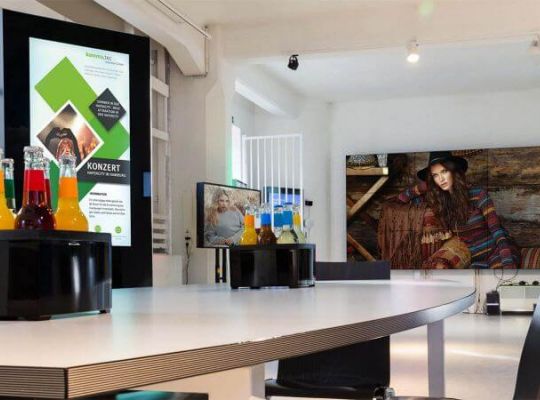 Verschiedene Anwendungsbereiche von Digital Signage