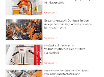 Template mit Touch-Funktion auf Infoboard