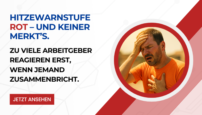 Hitzewarnstufe Rot – und keiner merkt’s.