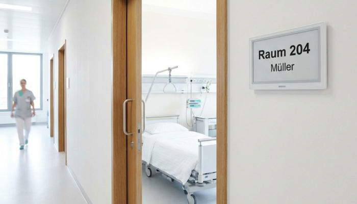 ePaper Signage Lösungen für Krankenhäuser