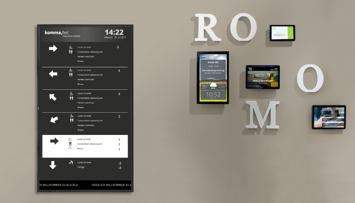 Digitale Beschilderung mit der Digital Signage Software Display Star