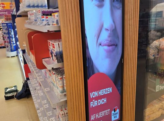 Vertikaler Point of Sale Monitor