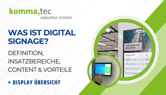 Was ist Digital Signage