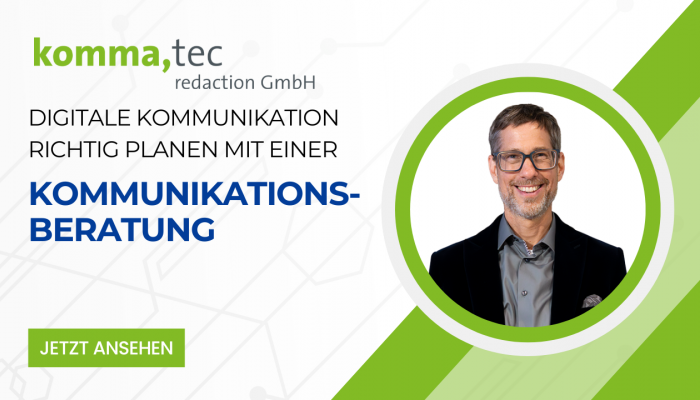 Digitale Kommunikation richtig planen mit einer Kommunikationsberatung