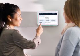 Digitale Türschilder