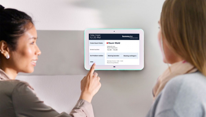 Digitale Türschilder