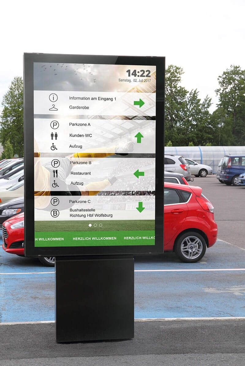Digitales Wegeleitsystem: Ganz leicht Orientierung schaffen Digitales Wegeleitsystem: Ganz leicht Orientierung schaffen