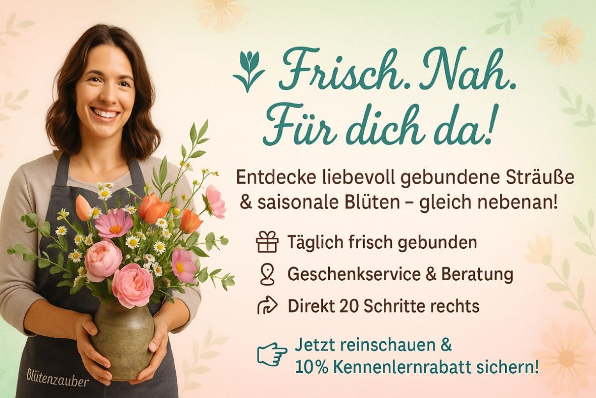 Werbung für ein lokales Geschäft
