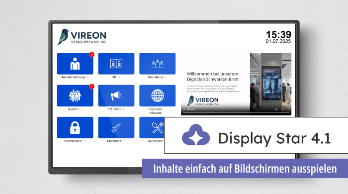 Infoscreen Software für digitale Infotafeln & Schwarze Bretter