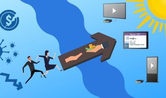 Digital Signage Projekt mit Hilfe der Überbrückungshilfe III umsetzen