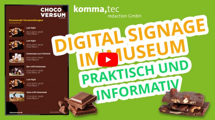 Digital Signage im Museum