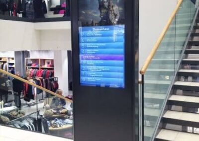 Digitale Wegeleitung im Shop