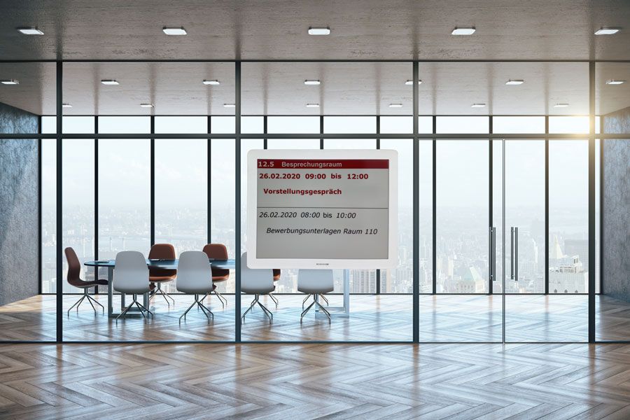 e Ink Raumschilder