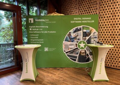 komma,tec red auf dem Isimko Infotag 25