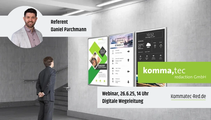 Webinar Digitale Wegeleitung