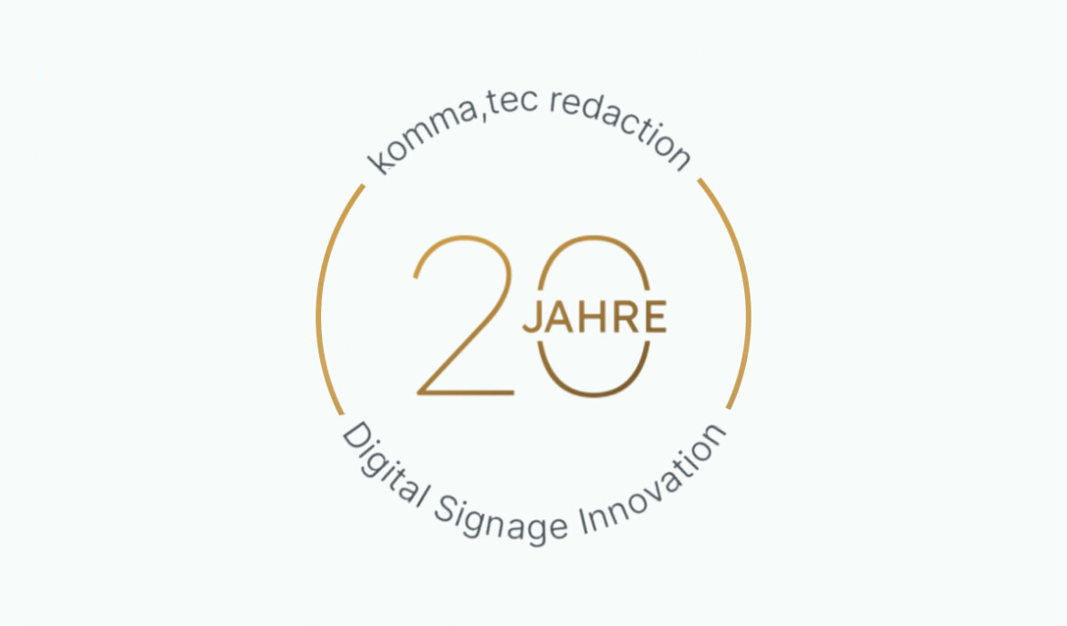 20 Jahre komma,tec redaction