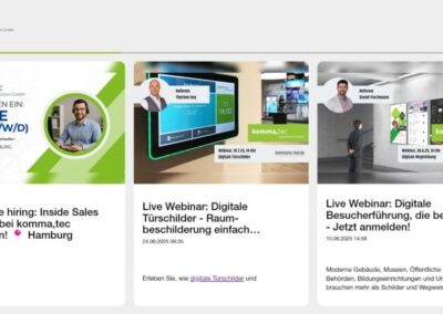 Bilder Slider mit Blog Artikeln