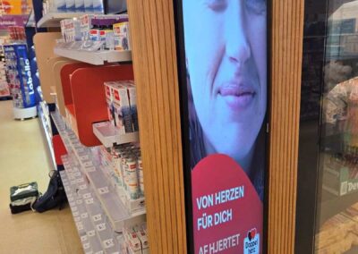 Vertikaler Point of Sale Monitor