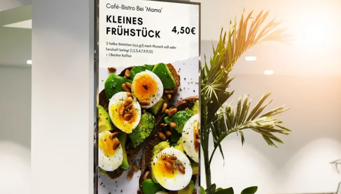 Digitale Menüboards