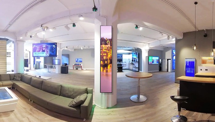 Showroom Hamburg – Digital Signage Displays und Content live erleben