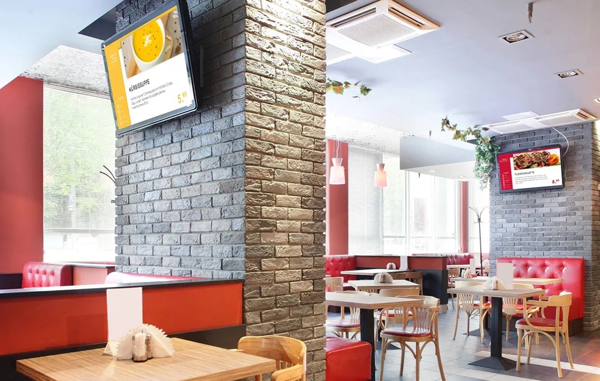 Digital Signage-Lösungen in der Gastronomie