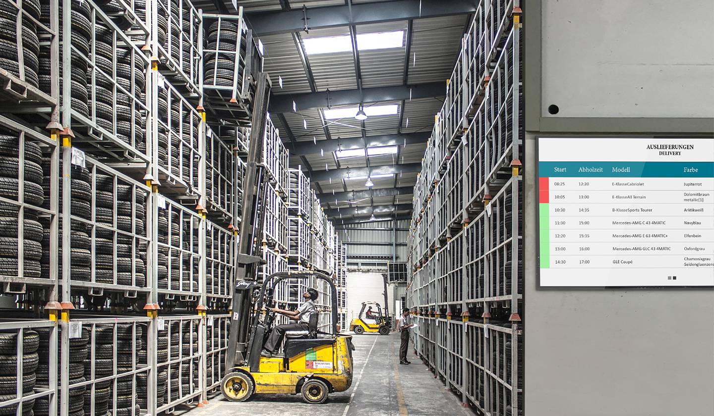 Digitaler Schichtplan im Industrieunternehmen