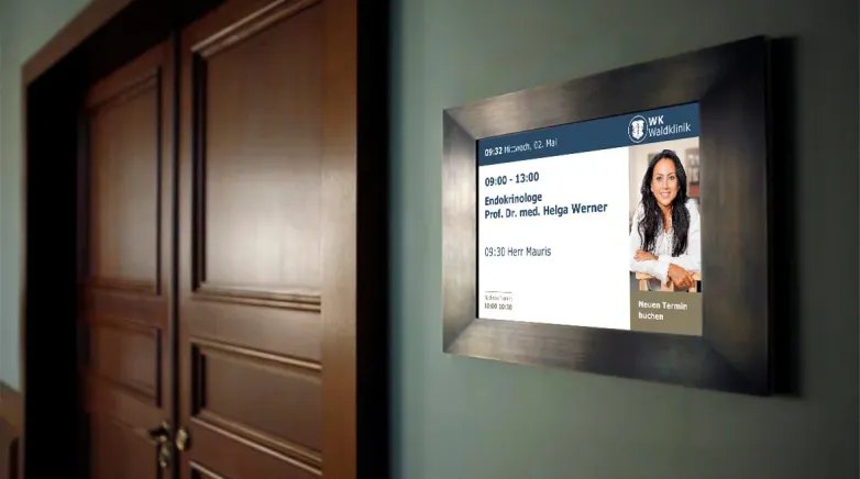 Digital Signage Lösungen für Krankenhäuser