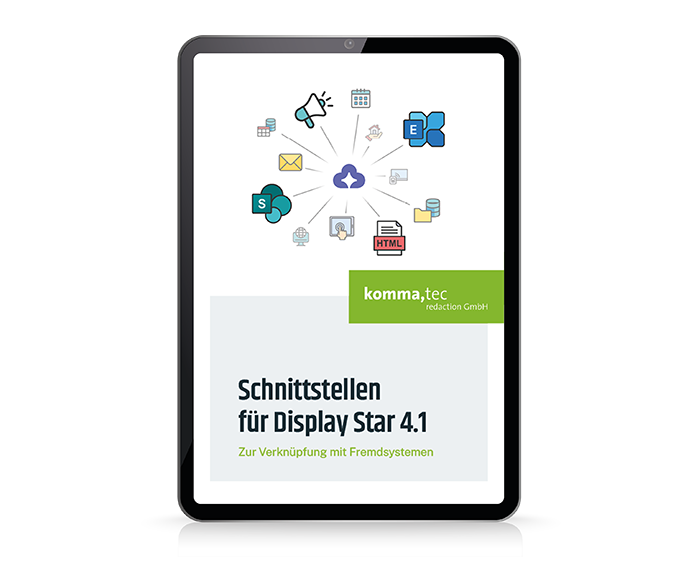 Display Star Schnittstellen