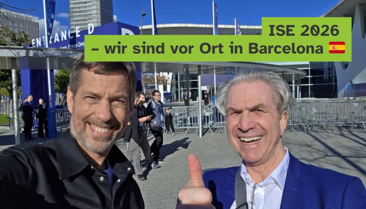 ISE 2026 - Wir sind vor Ort in Bacelona ISE 2026<br />
– wir sind vor Ort in Barcelona 🇪🇸