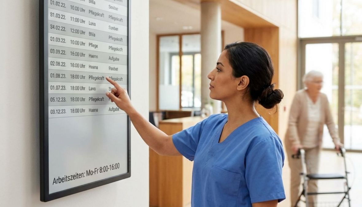 Interne Kommunikation & Schichtinformationen