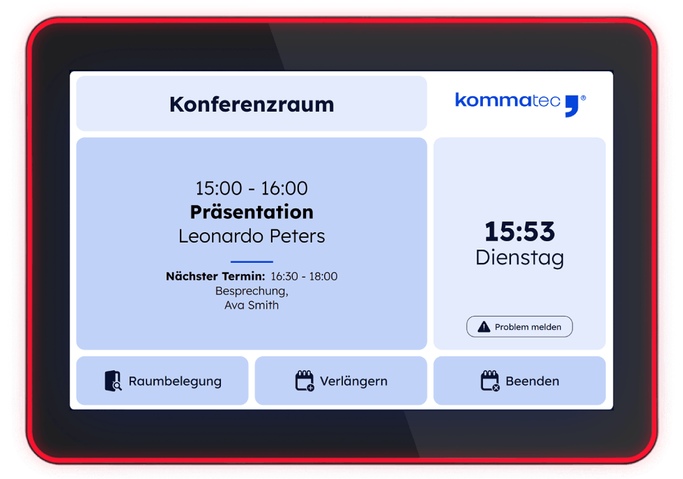 Digitale Türschilder - Digitales Türschild