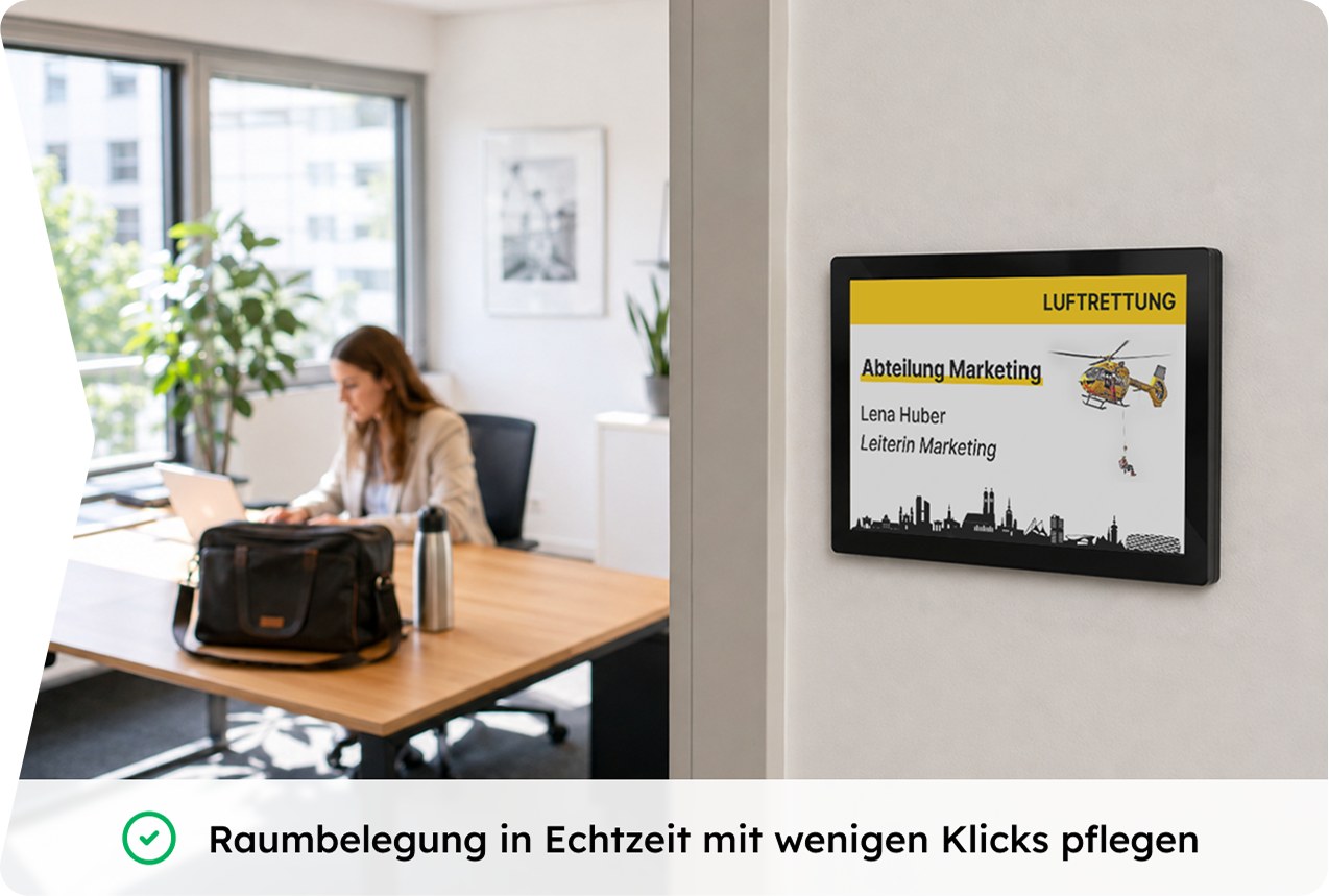 E-Paper Türschilder - Grafik Problemstellung 2