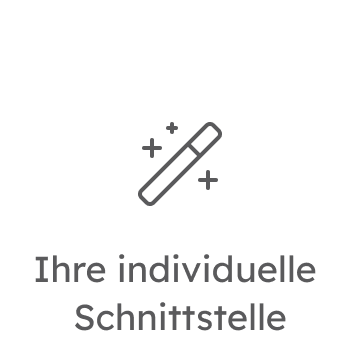 Schnittstellen individuell